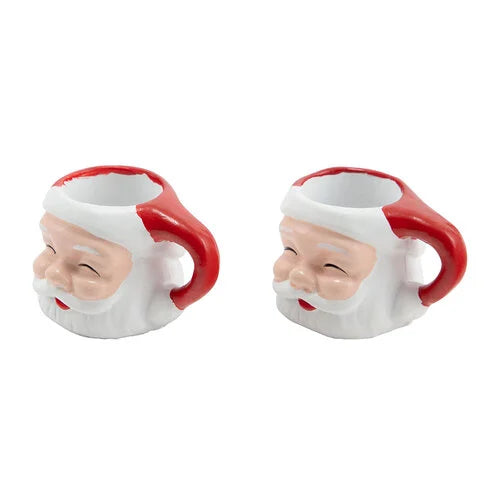 Tim Holtz - Idea-ology - Christmas - Mini Santa Mugs