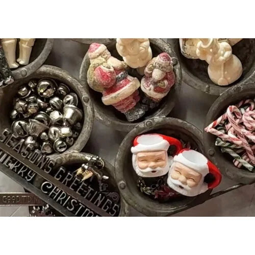 Tim Holtz - Idea-ology - Christmas - Mini Santa Mugs