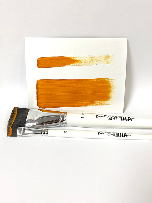 Ranger Ink - Dina Wakley Media - Synthetic Bristle Brush - 2 Pack