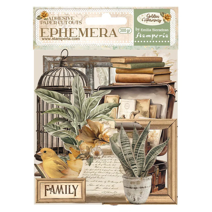 Stamperia - Golden Harmony Collection - Ephemera