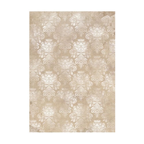 Stamperia - Golden Harmony Collection - A6 Rice Paper - Backgrounds - 8 Pack