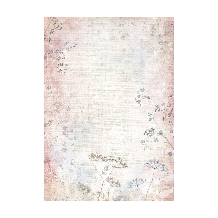 Stamperia - Dewdrops Collection - A6 Rice Paper - Backgrounds - 8 Pack