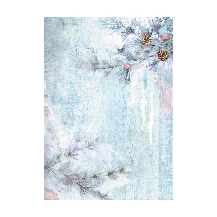 Stamperia - Dewdrops Collection - A6 Rice Paper - Backgrounds - 8 Pack