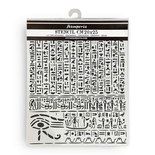 Stamperia - Fortune Collection - Stencils - Egypt