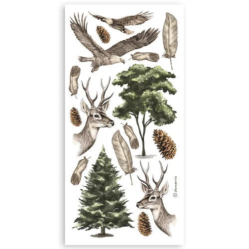 Stamperia - Forest Collection - Paper Cut-Outs - Double-Face - 4 Sheets