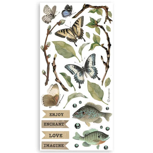 Stamperia - Forest Collection - Paper Cut-Outs - Double-Face - 4 Sheets