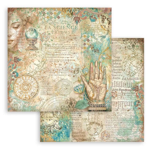 Stamperia - Fortune Collection - 12 x 12 Paper Pad
