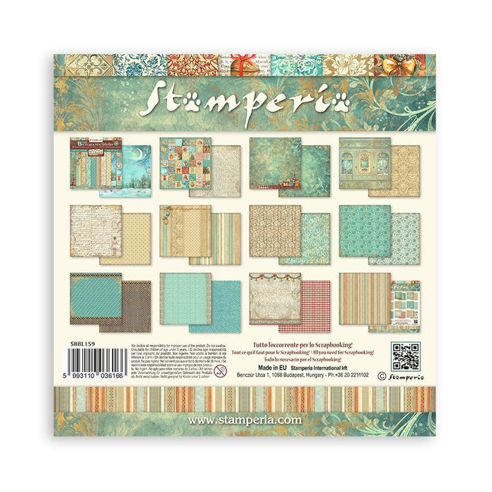 Stamperia - The Nutcracker Collection - 12 x 12 Paper Pad - Backgrounds