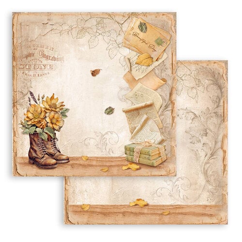 Stamperia - Golden Harmony Collection - 8 x 8 Paper Pad