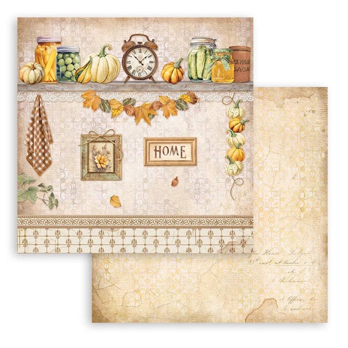 Stamperia - Golden Harmony Collection - 8 x 8 Paper Pad