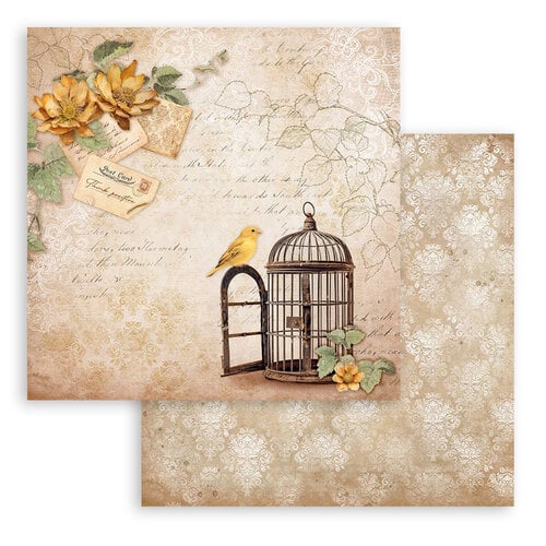 Stamperia - Golden Harmony Collection - 8 x 8 Paper Pad