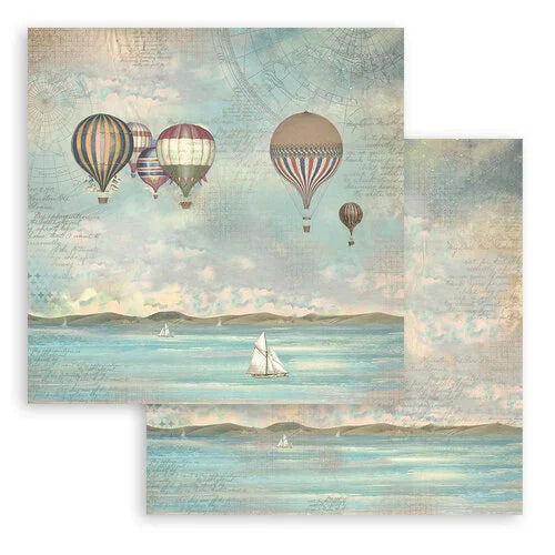 Stamperia - Sea Land Collection - 12 x 12 Paper Pad