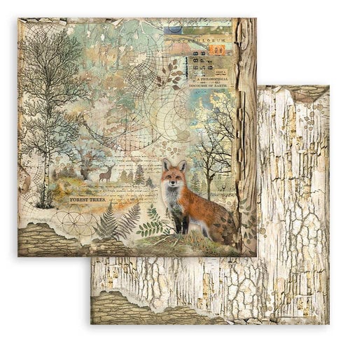 Stamperia - Forest Collection - 8 x 8 Paper Pad