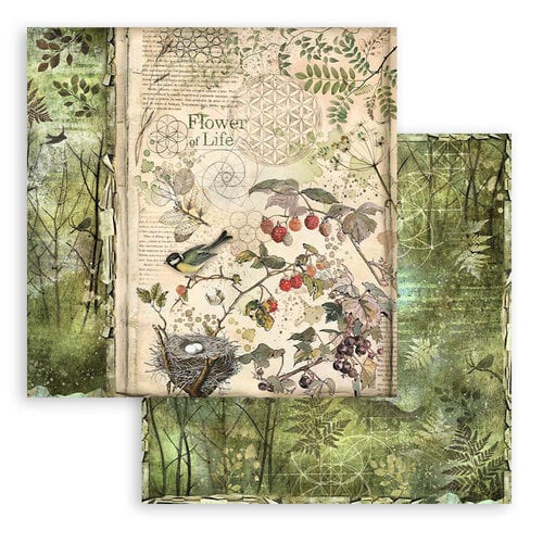 Stamperia - Forest Collection - 8 x 8 Paper Pad