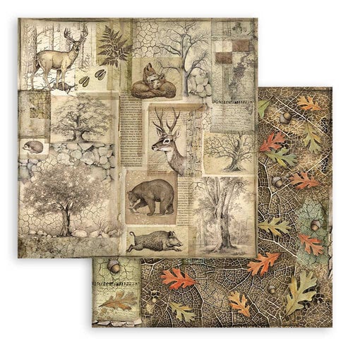 Stamperia - Forest Collection - 8 x 8 Paper Pad