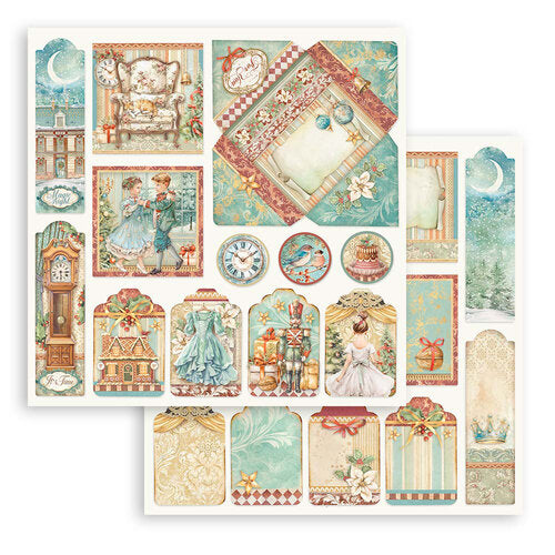 Stamperia - The Nutcracker Collection - 12 x 12 Paper Pad