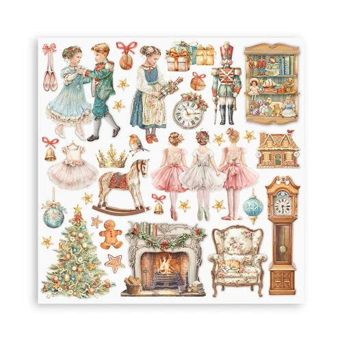 Stamperia - The Nutcracker Collection - 12 x 12 Paper Pad