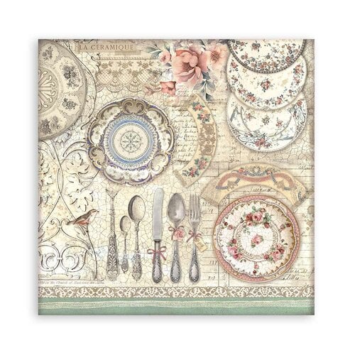 Stamperia - Brocante Antiques Collection - 12 x 12 Paper Pad - Single Face