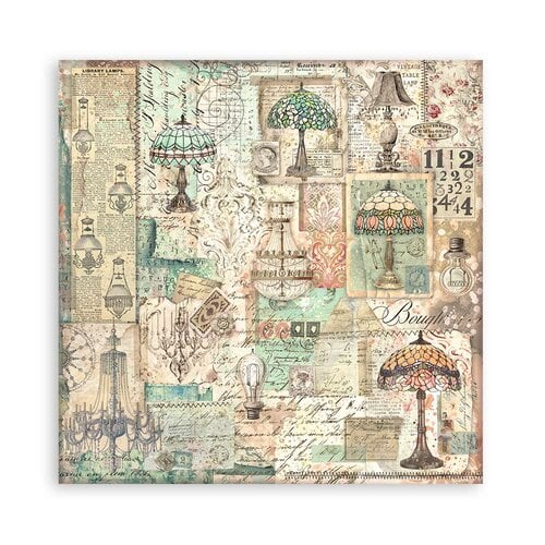 Stamperia - Brocante Antiques Collection - 12 x 12 Paper Pad - Single Face