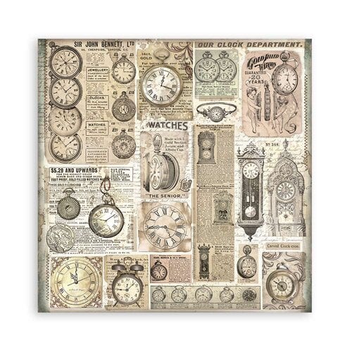 Stamperia - Brocante Antiques Collection - 12 x 12 Paper Pad - Single Face