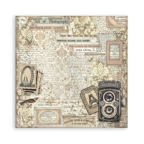 Stamperia - Brocante Antiques Collection - 12 x 12 Paper Pad - Single Face