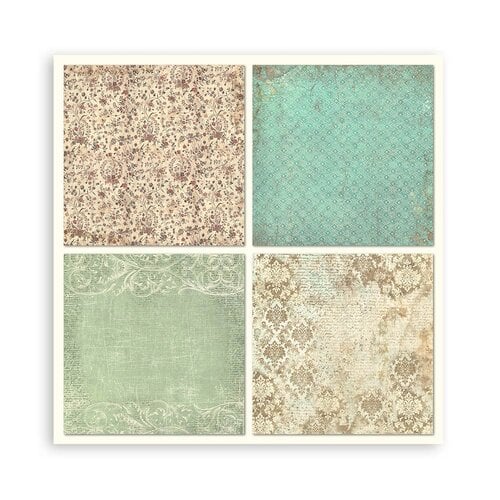 Stamperia - Brocante Antiques Collection - 12 x 12 Paper Pad - Single Face