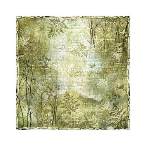 Stamperia - Forest Collection - Fabric - 4 Sheets