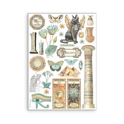 Stamperia - Fortune Collection - A5 Washi Pad - 8 Sheets