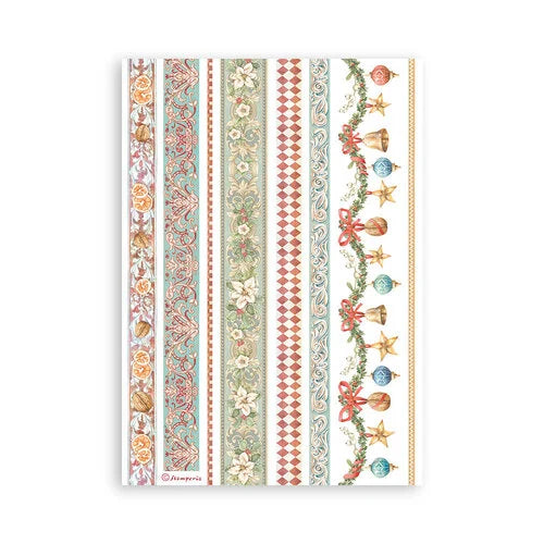 Stamperia - The Nutcracker Collection - Washi Pad - 8 Sheets