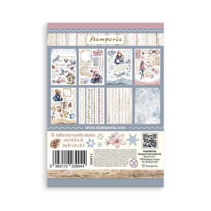 Stamperia - Dewdrops Collection - Washi Pad - 8 Sheets