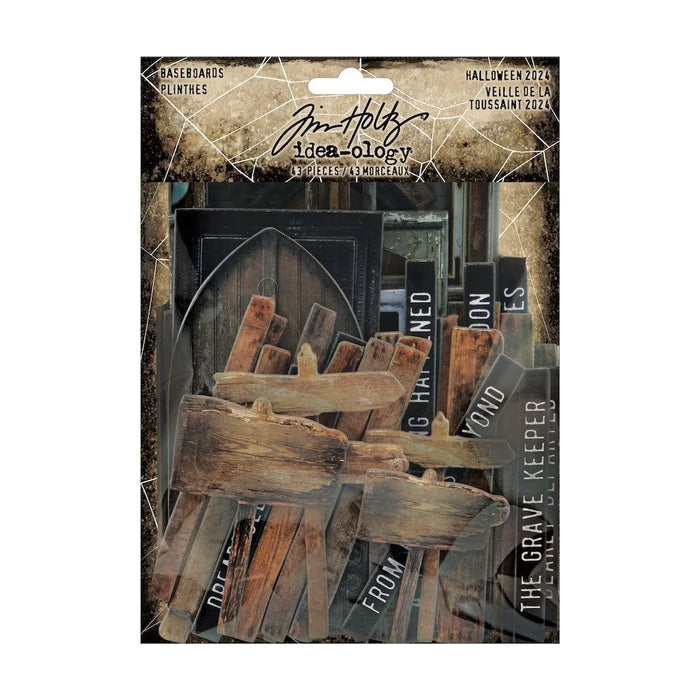 Tim Holtz - Idea-ology - 2024 Halloween Baseboards