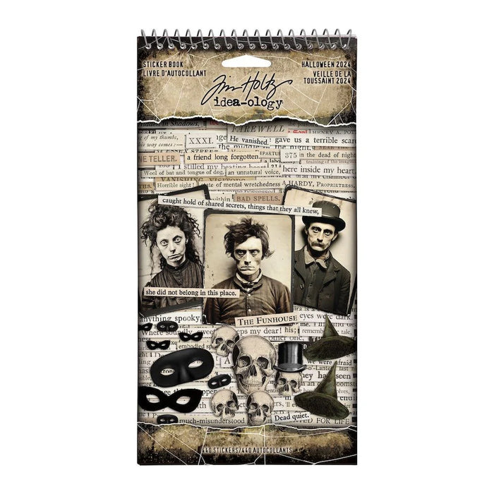 Tim Holtz - Idea-ology - 2024 Halloween Sticker Book