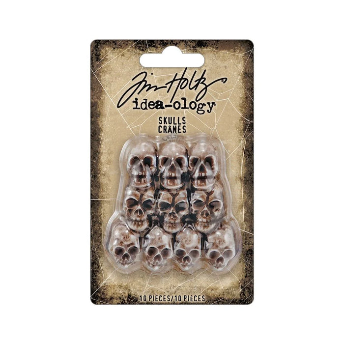 Tim Holtz - Idea-ology - 2024 Halloween Mini Skulls