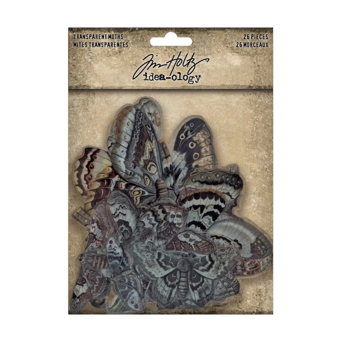 Tim Holtz - Idea-ology - 2024 Halloween Transparencies Moths