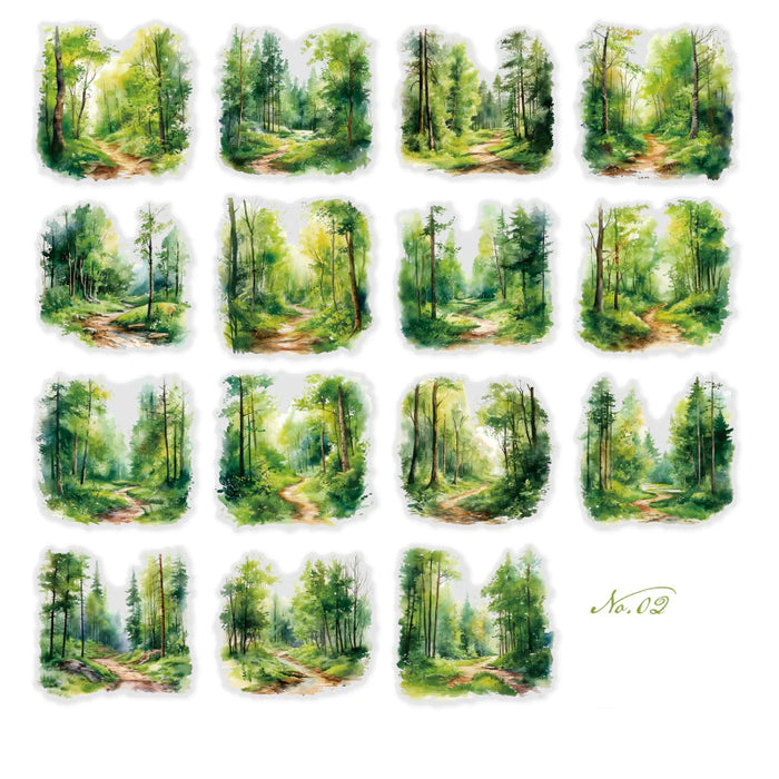 Twilight Forest Stickers