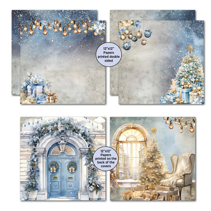 3Quarter Designs - Snowflake Season 12x12 Design Paper & Diecuts Set