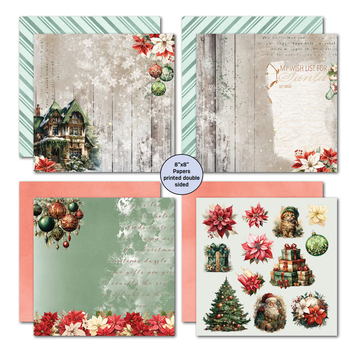 3Quarter Designs - XMAS Magic 8x8 Paper Pack