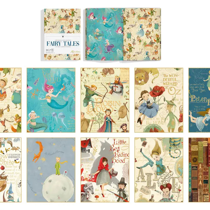 San Lorenzo Design - Wrapping Paper Book - Fairy Tales