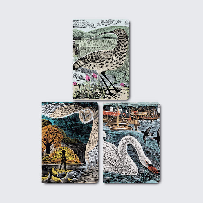 Angela Harding - Wildlife Set of 3 Standard Notebooks