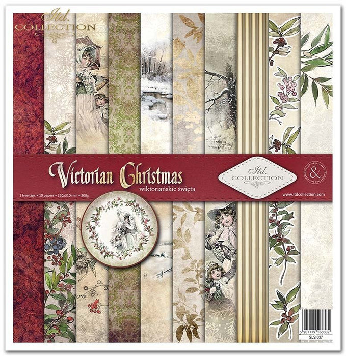 ITD Collection - Victorian Christmas Scrapbooking Papers