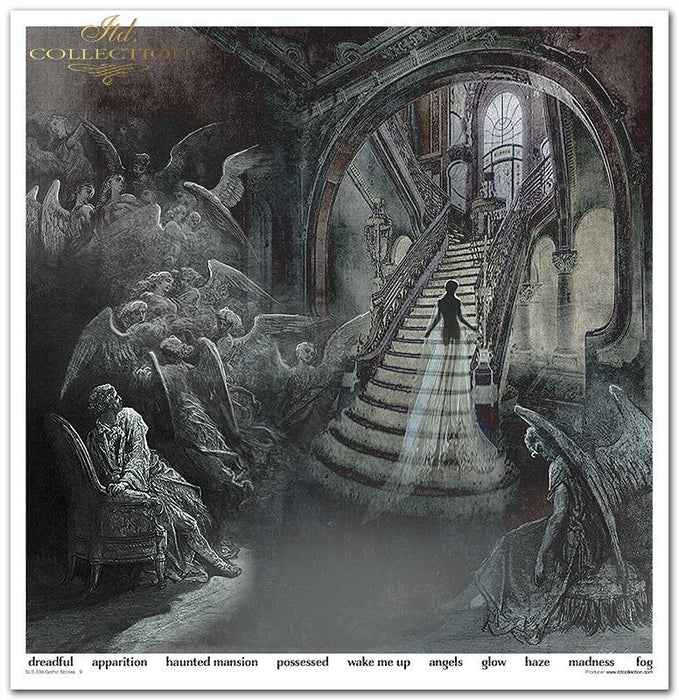 ITD Collection - Gothic Stories Scrapbooking Papers