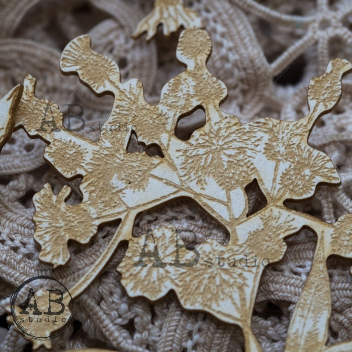 ABstudio - Chipboard Elements Floral 2