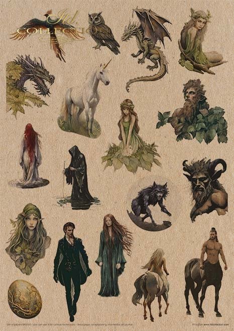 ITD - Mysterious Creatures Creative Set