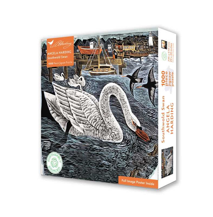 Angela Harding - Southwold Swan 1000 Piece Jigsaw Puzzle