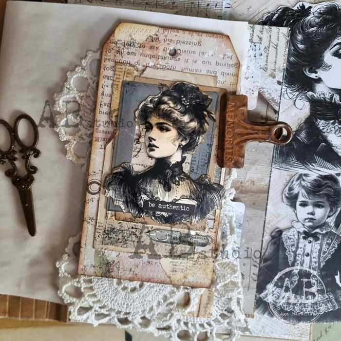 ABstudio - Die-Cuts - Victorian Ladies Ephemera