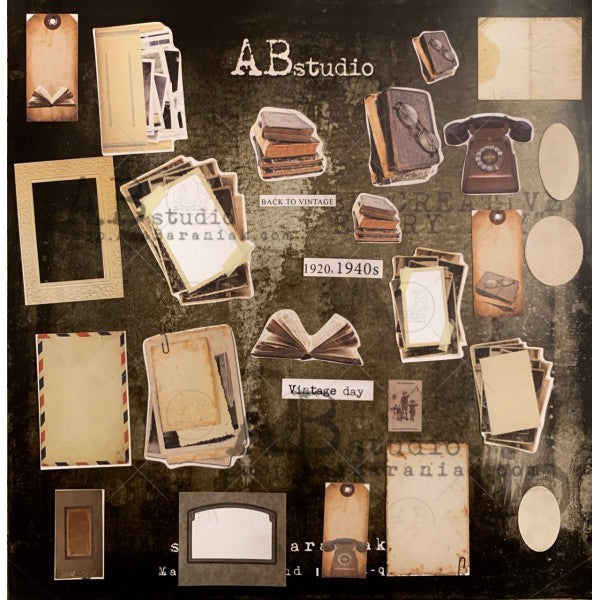 ABstudio - Die-Cuts - Vintage Elements