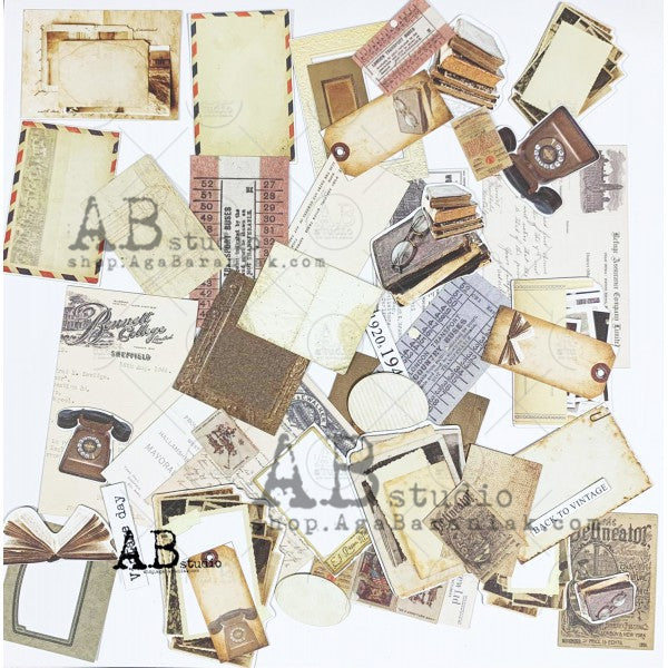 ABstudio - Die-Cuts - Vintage Elements