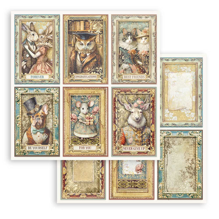 Stamperia - Alterego - 6 Cards Single Sheet