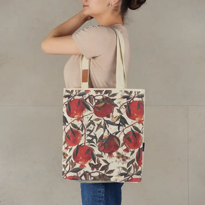 BV by Bruno Visconti - Canvas Shopper - Pomegranate