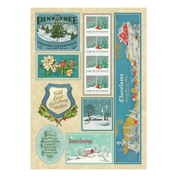 Loving Christmas Wishes Sticker Pad From The Christmas Flea Market Finds Collection By Cathe Holden - Root & Company